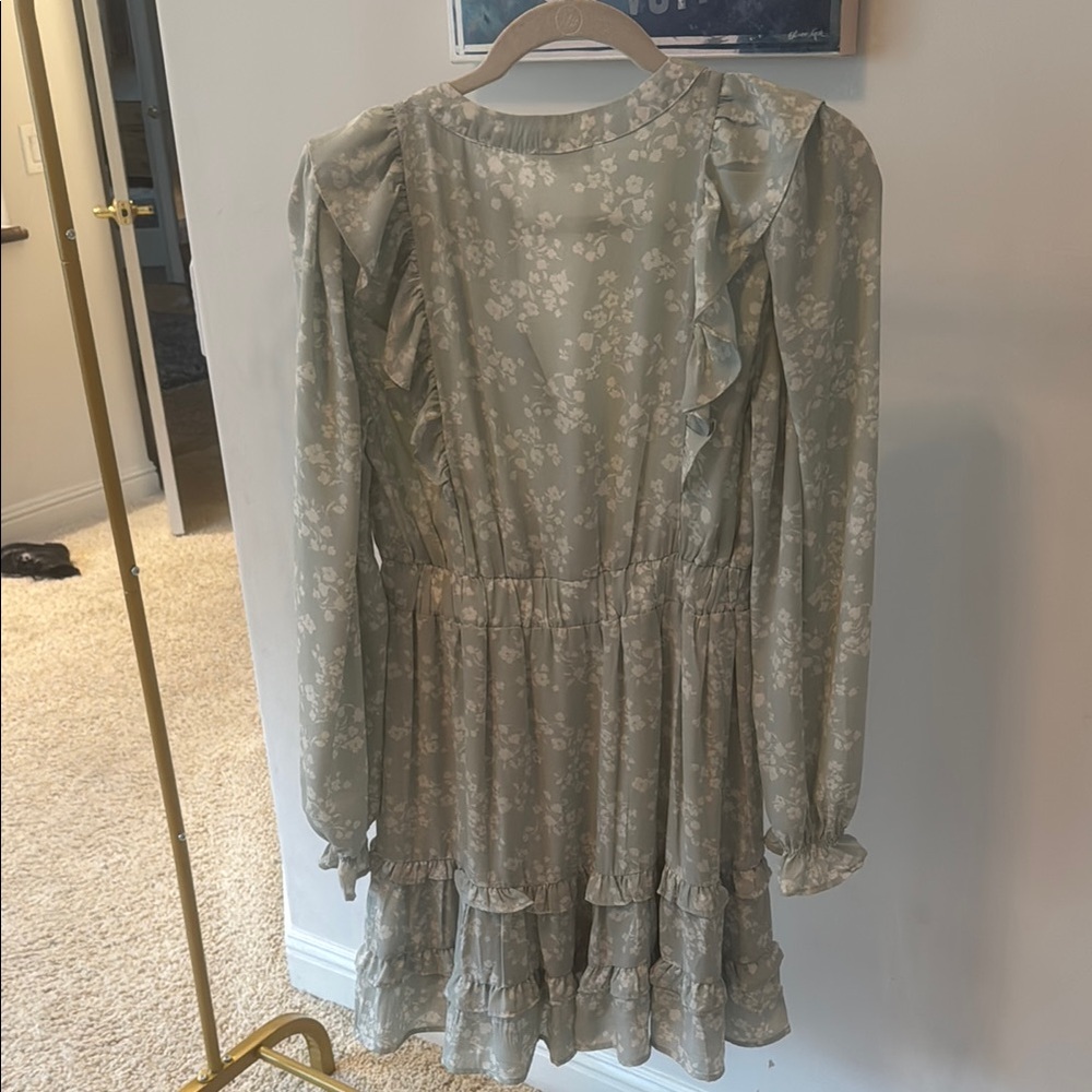 Floral Ruffle Dress - Picture 3 of 4